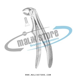 English Pattern Forceps klein Fig 221 lower incisors