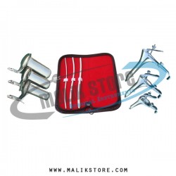 Hegar uterine dilator set 3 pieces 3-4, 5-6, 7-8, grave 3pcs, collin 3pcs