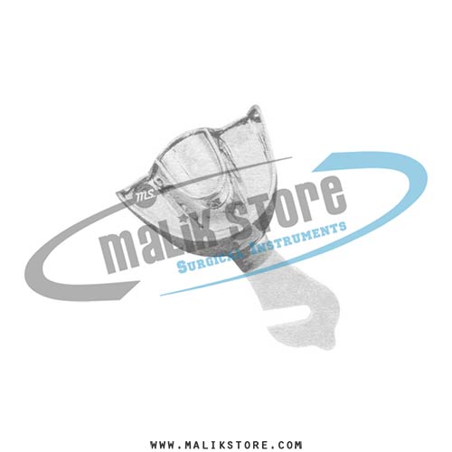 impression tray english pattern solid full denture