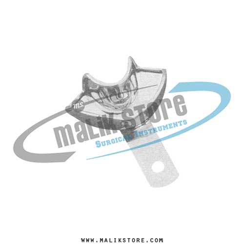 impression tray for crown & bridge work solid 