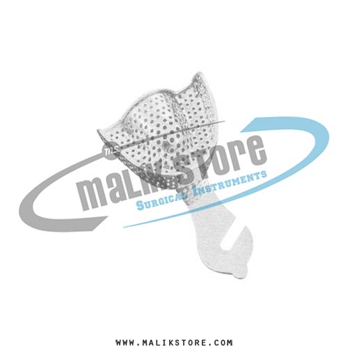 impression tray perforated full denture