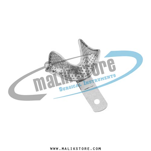 impression tray perforated full denture