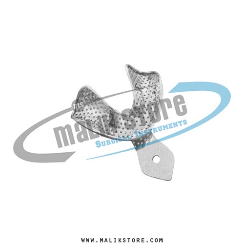 impression tray perforated full denture