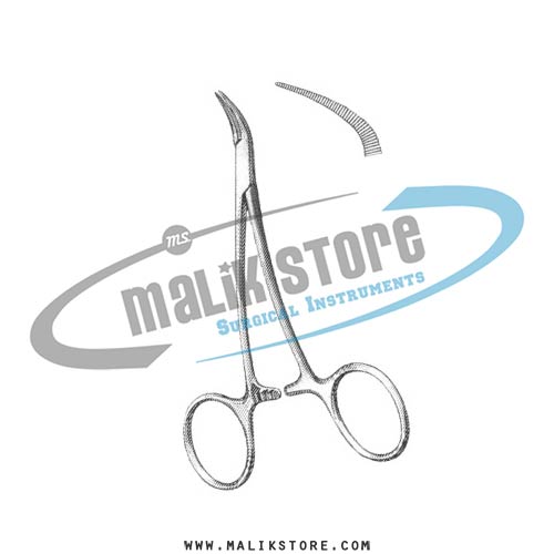 peets forceps 4 3/4" useful for removing broken instruments